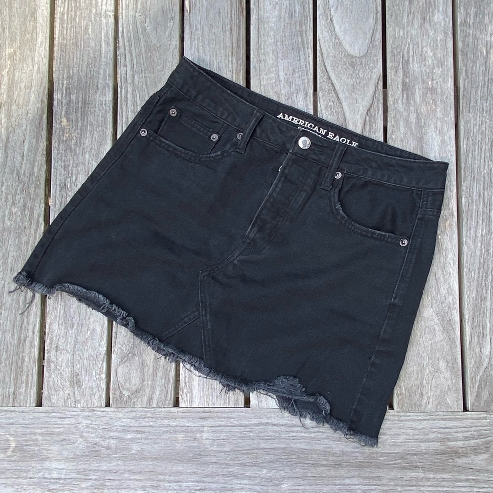 American Eagle Outfitters Black Mini Skirt